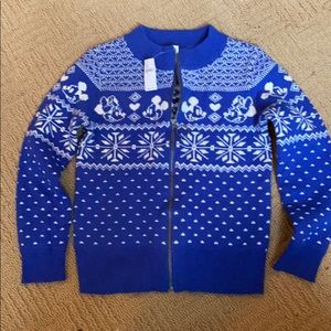 Gap kids Mickey and Minnie sweater